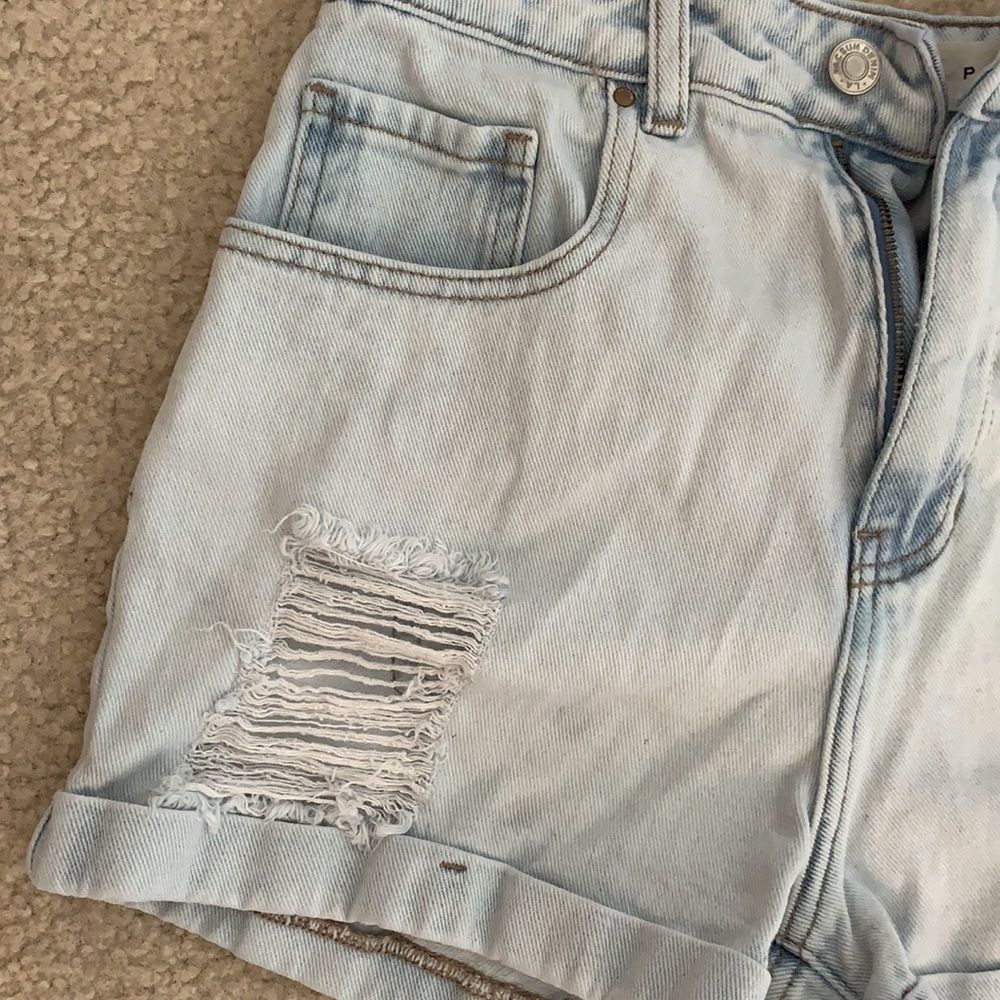 Pacsun light wash mom shorts - Picture 2 of 6